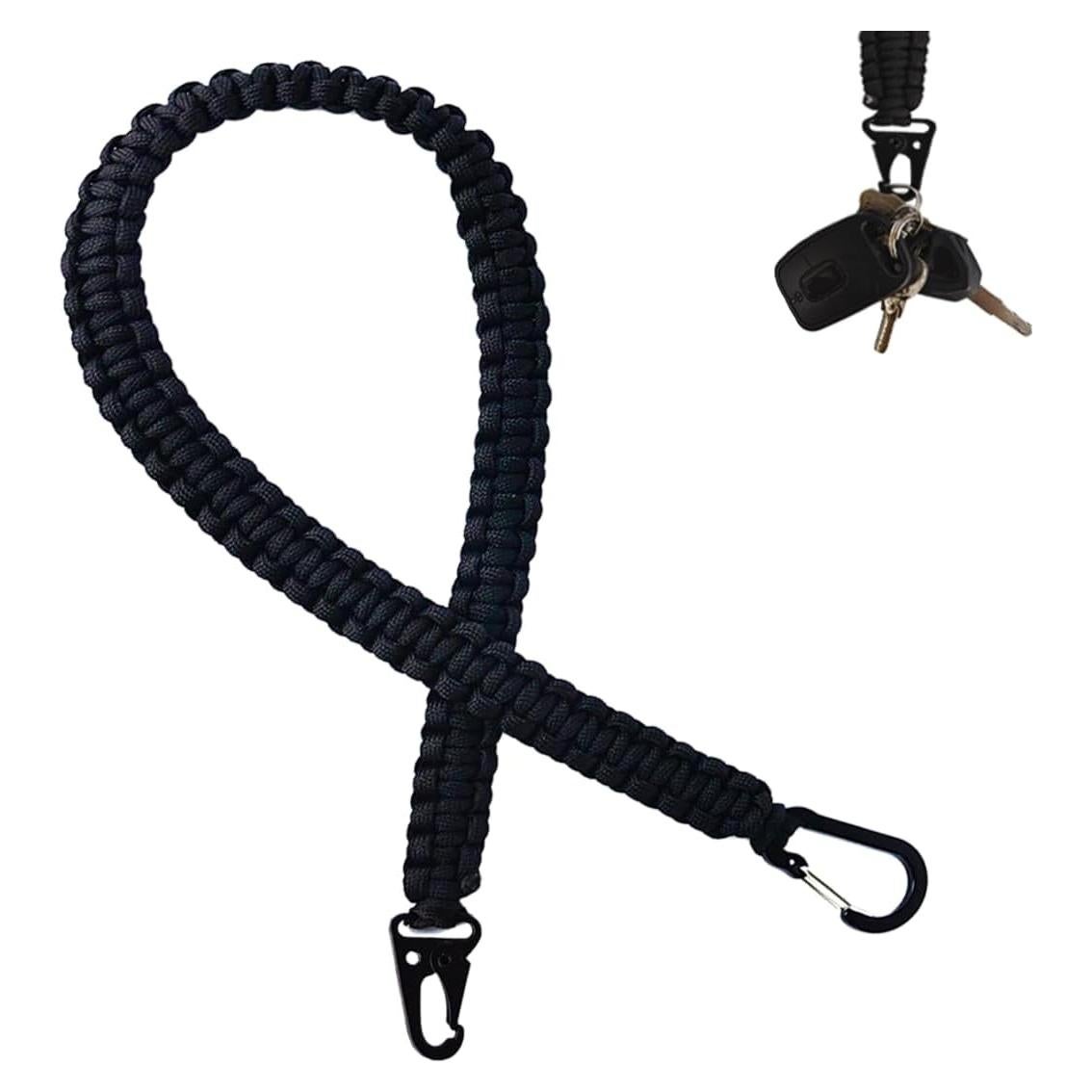 Lanyard de Paracord GYZC 61 cm Alta Resistencia para Llaves
