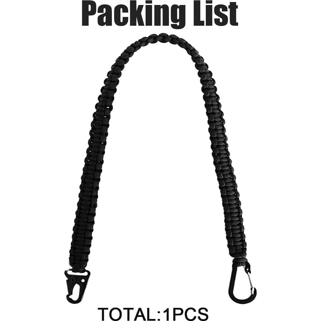 Lanyard de Paracord GYZC 61 cm Alta Resistencia para Llaves