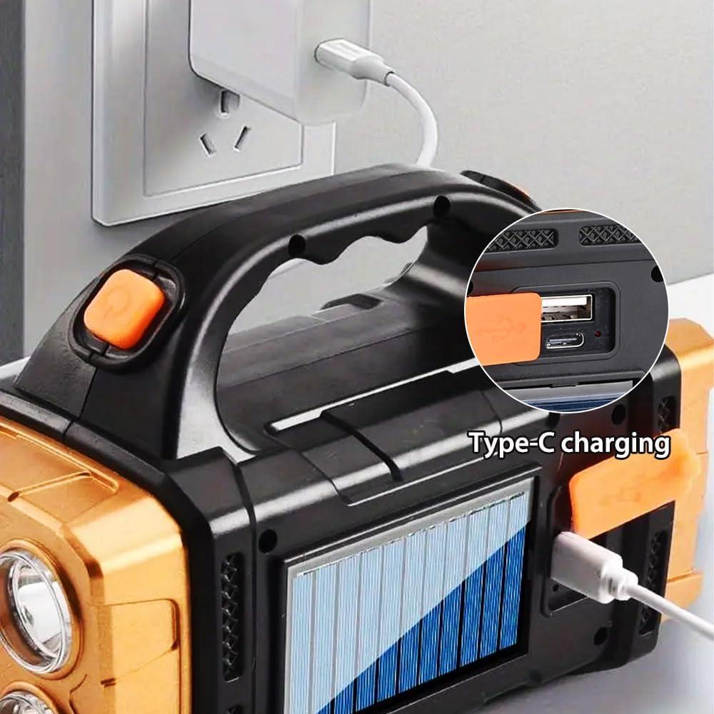 Linterna Solar LED IFTHFOUR LP-236263 Impermeable 204g