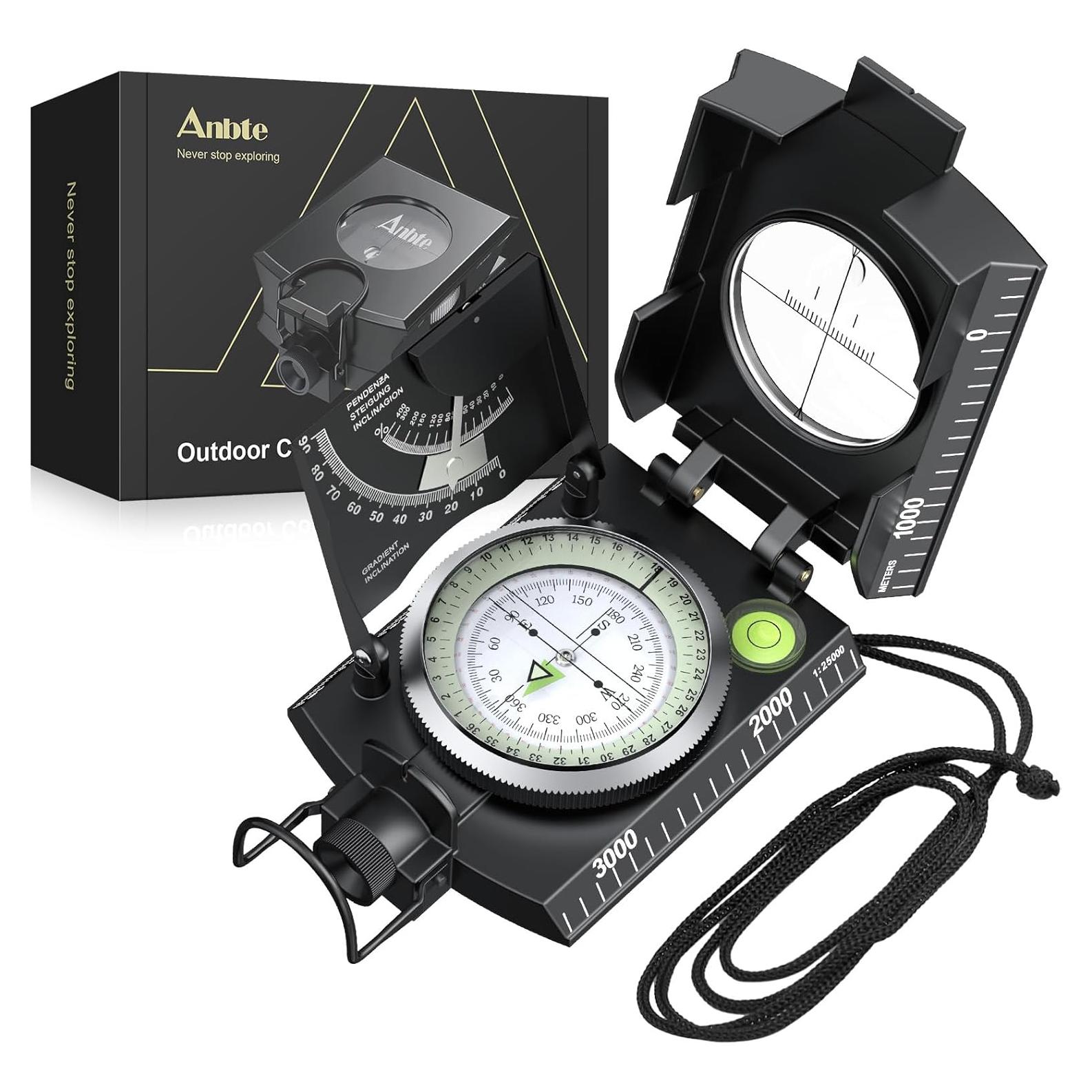Brújula de Supervivencia Anbte IP65 para Senderismo