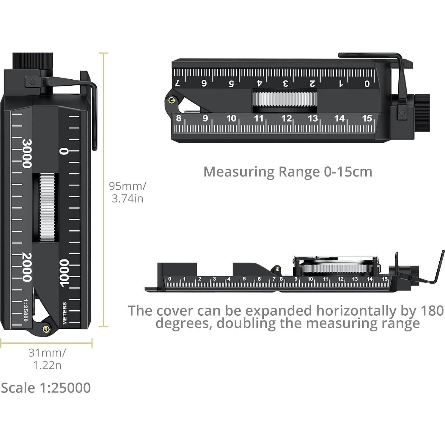 Brújula de Supervivencia Anbte IP65 para Senderismo