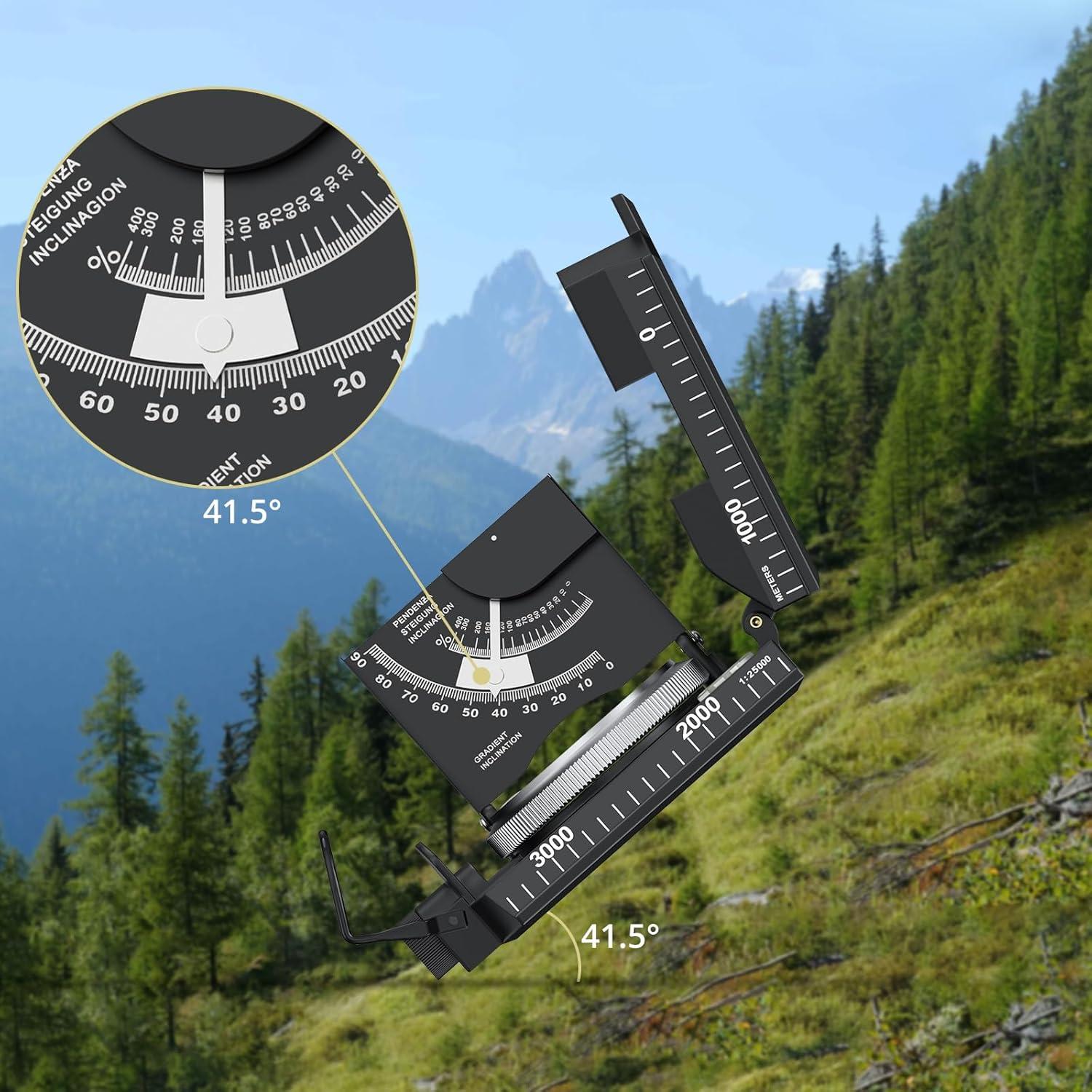 Brújula de Supervivencia Anbte IP65 para Senderismo