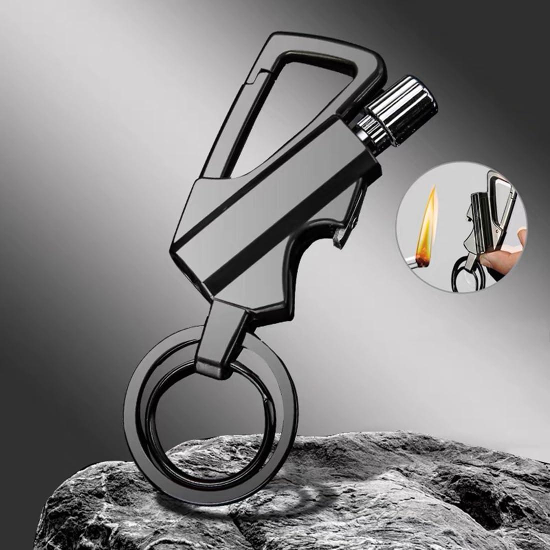 Encendedor de Cerillas Permanente Laicengo EDC con Abrebotellas