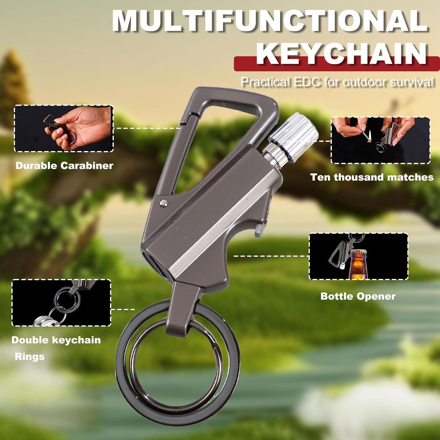 Encendedor de Llavero KoovDem Reutilizable Impermeable 4.3cm