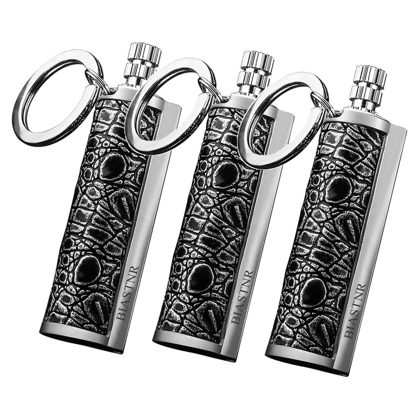 Encendedor de Fósforo Permanente BIASTNR - Paquete de 3, Metal, Impermeable