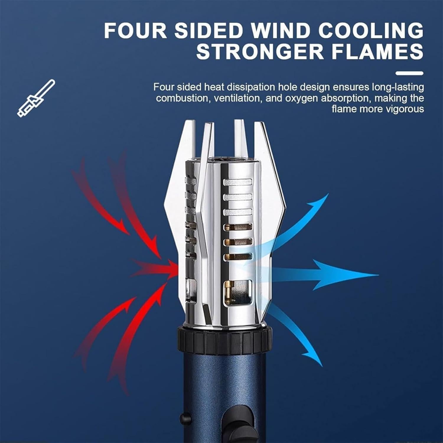 Encendedor de antorcha Kuniloda a prueba de viento 2 unidades