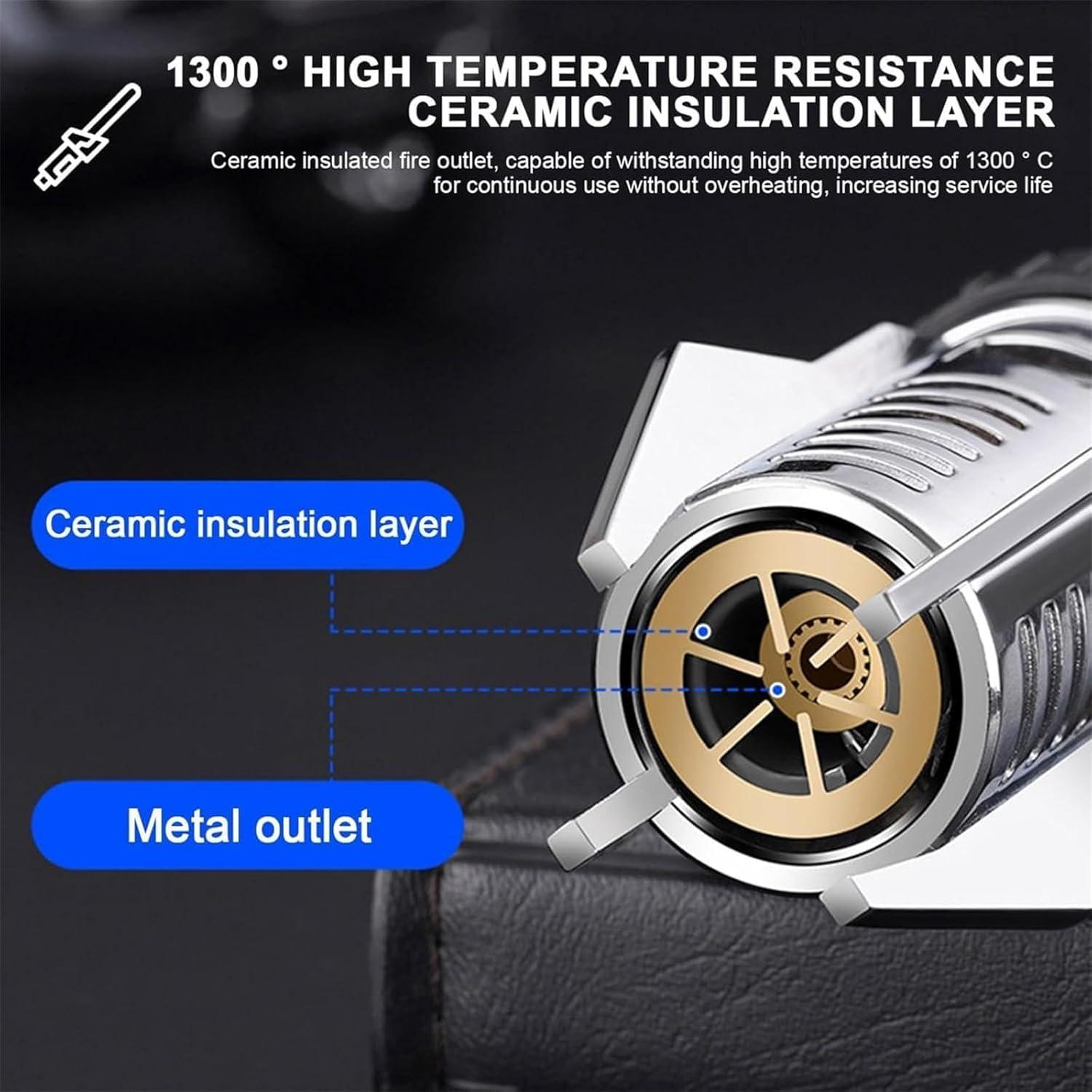 Encendedor de antorcha Kuniloda a prueba de viento 2 unidades
