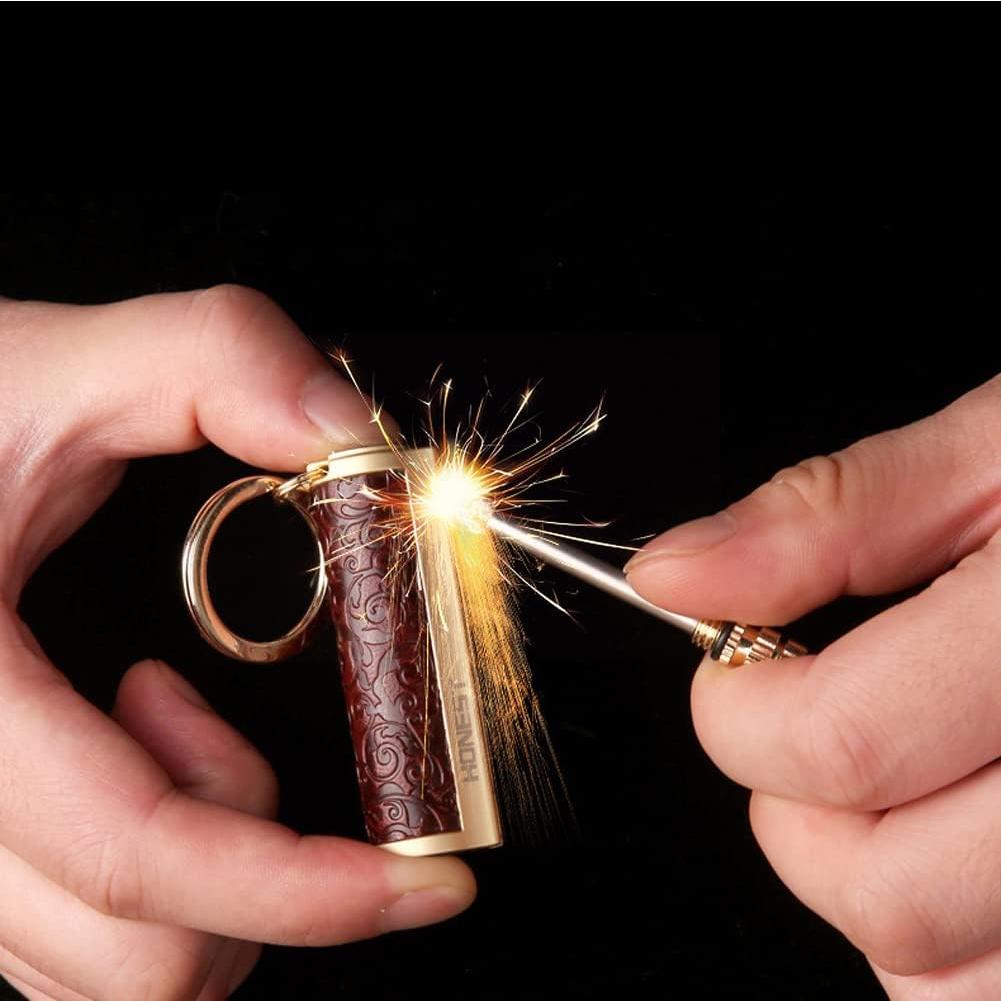 Encendedor de Llavero BIASTNR a Prueba de Fuego para Camping