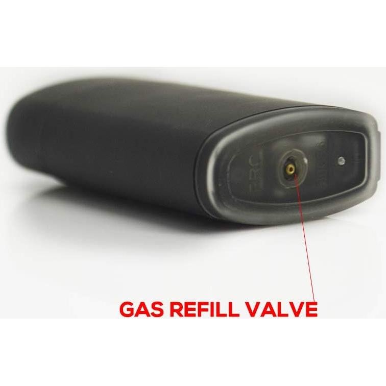 Encendedor Jet Antiviento Navpeak Negro Recargable Butano