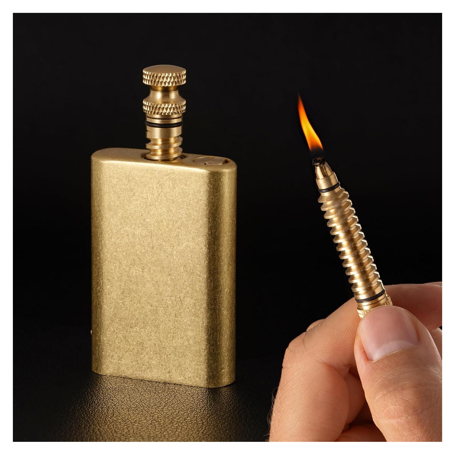 Encendedor Permanente Throne Vintage Recargable 108g