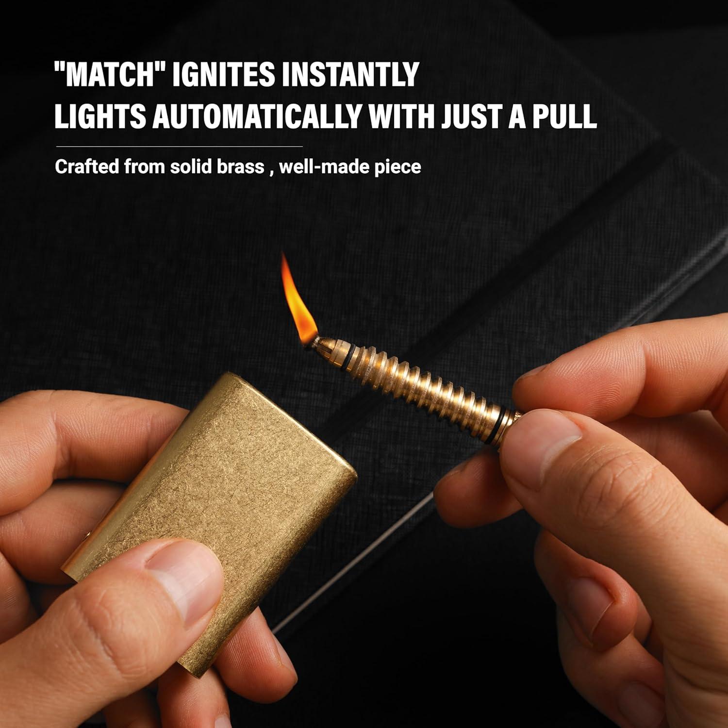 Encendedor Permanente Throne Vintage Recargable 108g