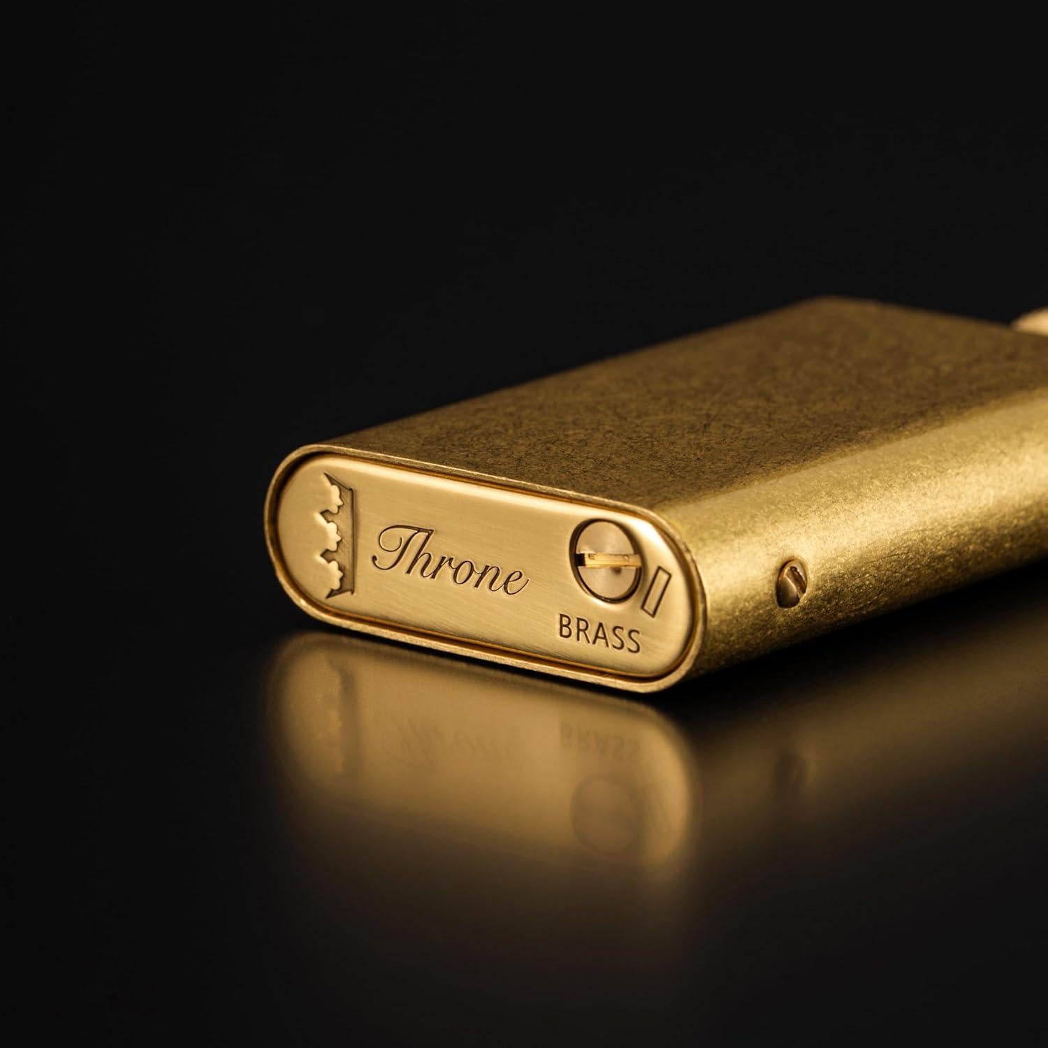 Encendedor Permanente Throne Vintage Recargable 108g