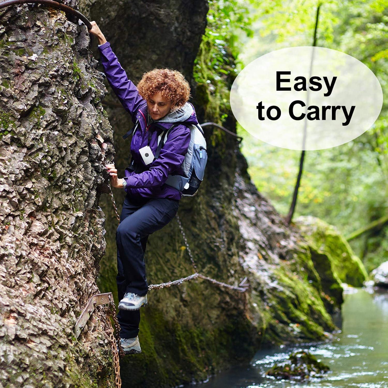 Espejo de Supervivencia Jetec 7.6 x 5 cm Acrílico Resistente