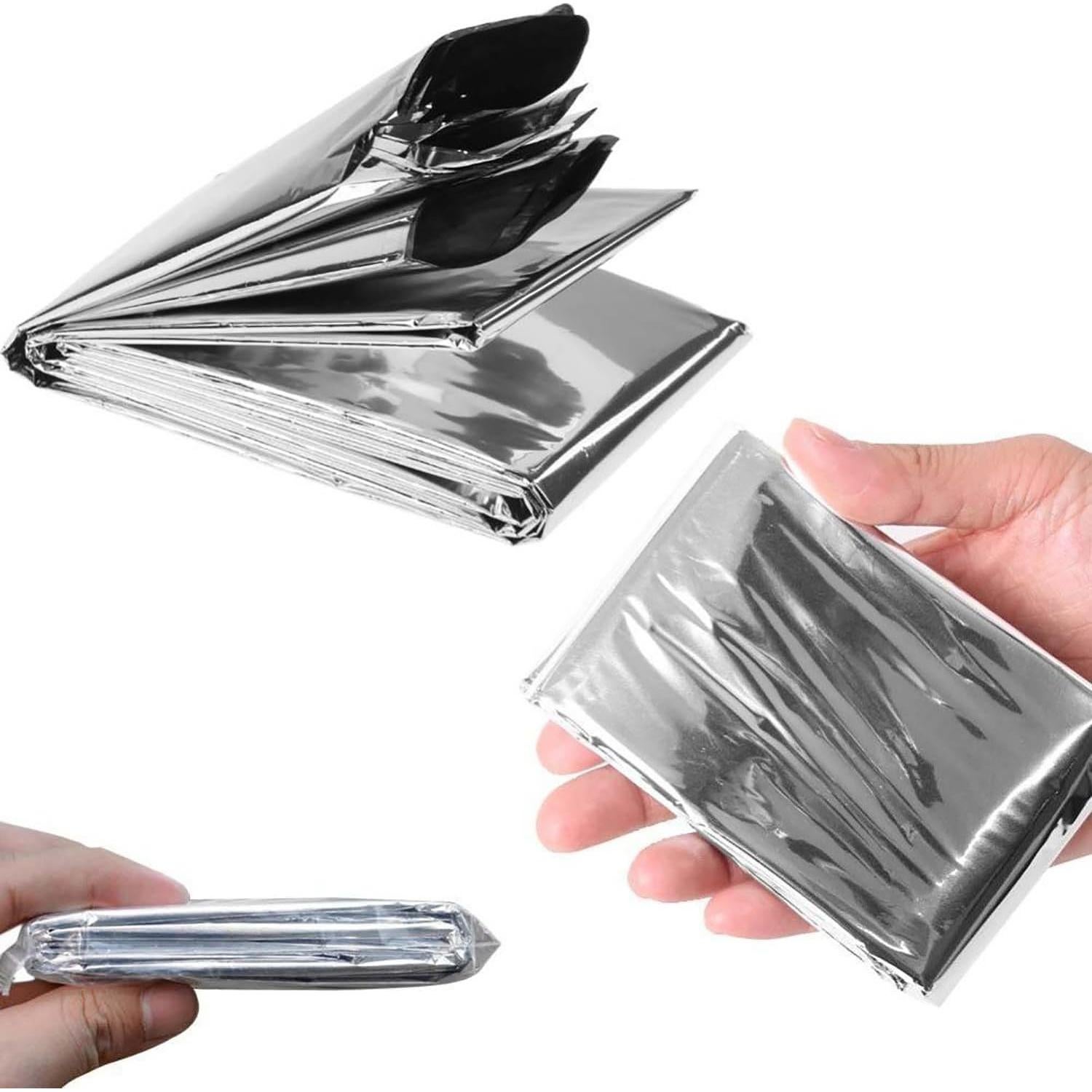 Manta de Emergencia Mylar MIXIAO - Paquete de 50 Unidades