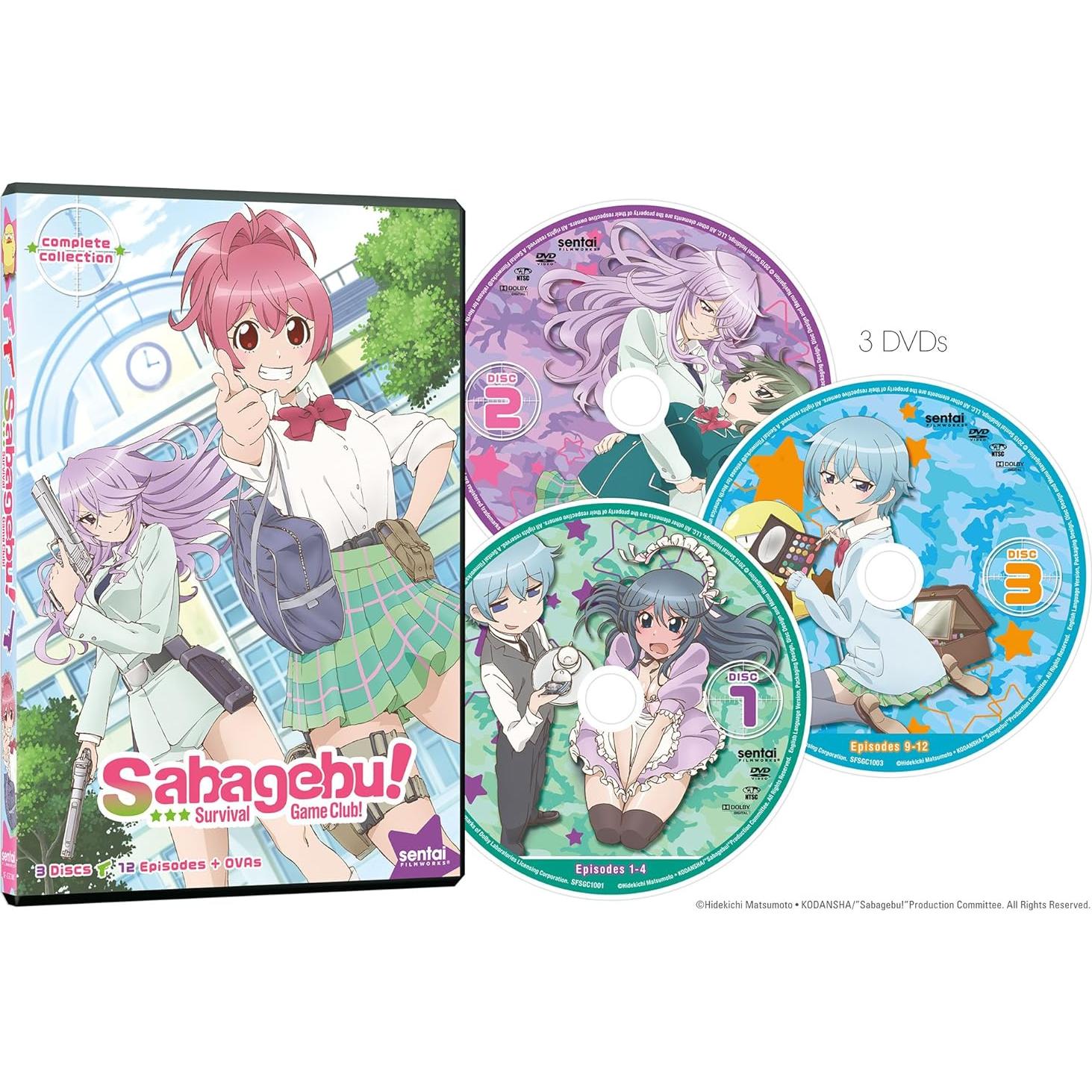 Sabagebu Club de Juegos de Supervivencia - DVD - Sentai