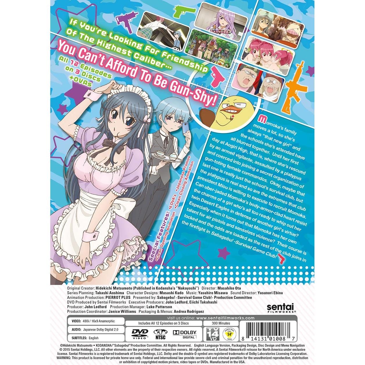 Sabagebu Club de Juegos de Supervivencia - DVD - Sentai