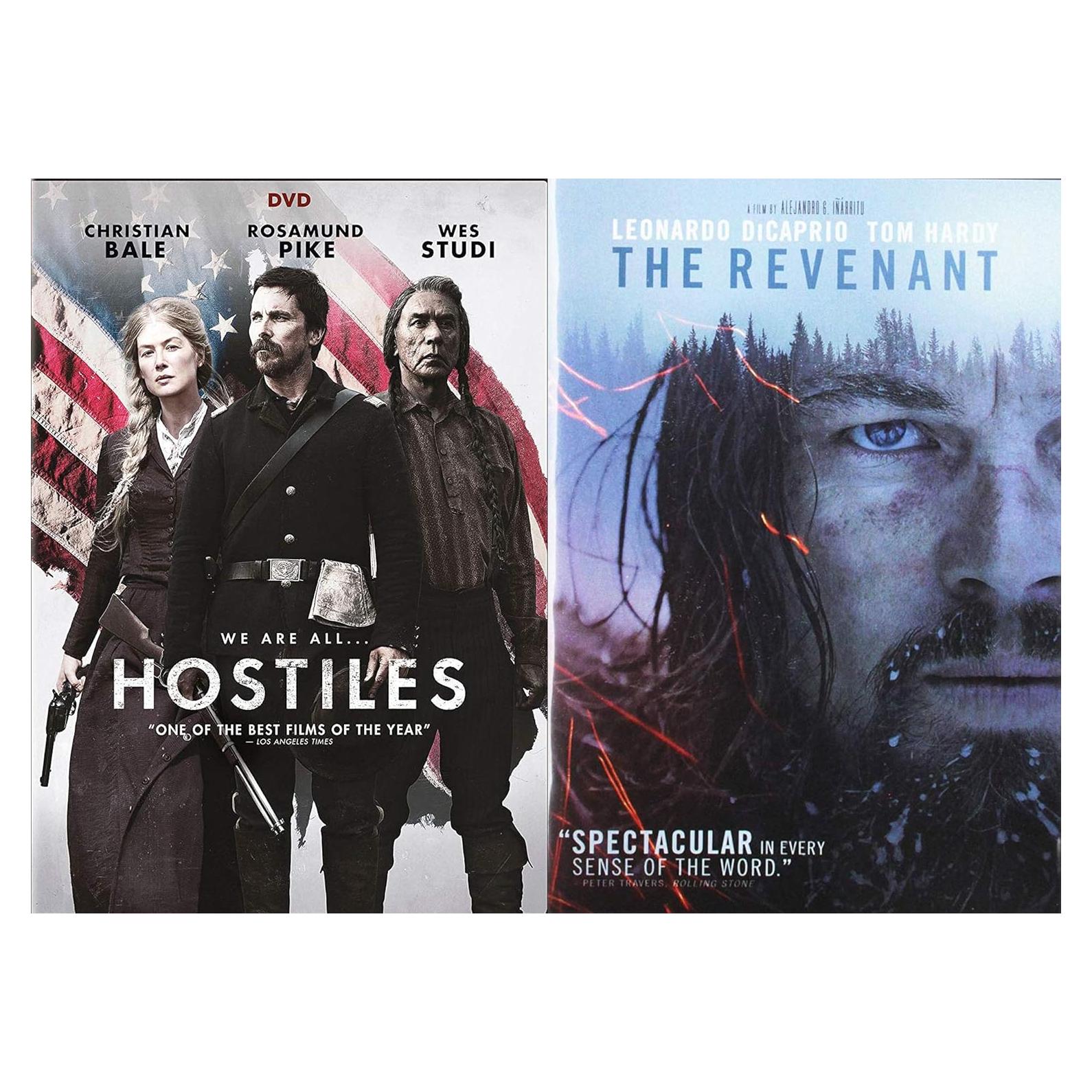 Set de Películas en DVD: Historias de Supervivencia + El Renacido