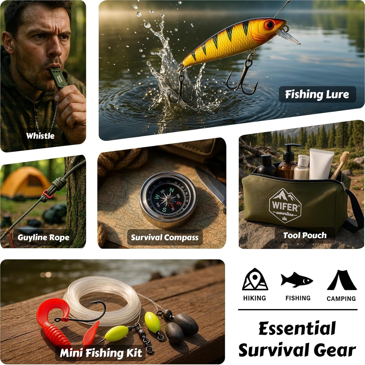 Calendario de Adviento de Supervivencia WIFER 2025 - 24 Herramientas