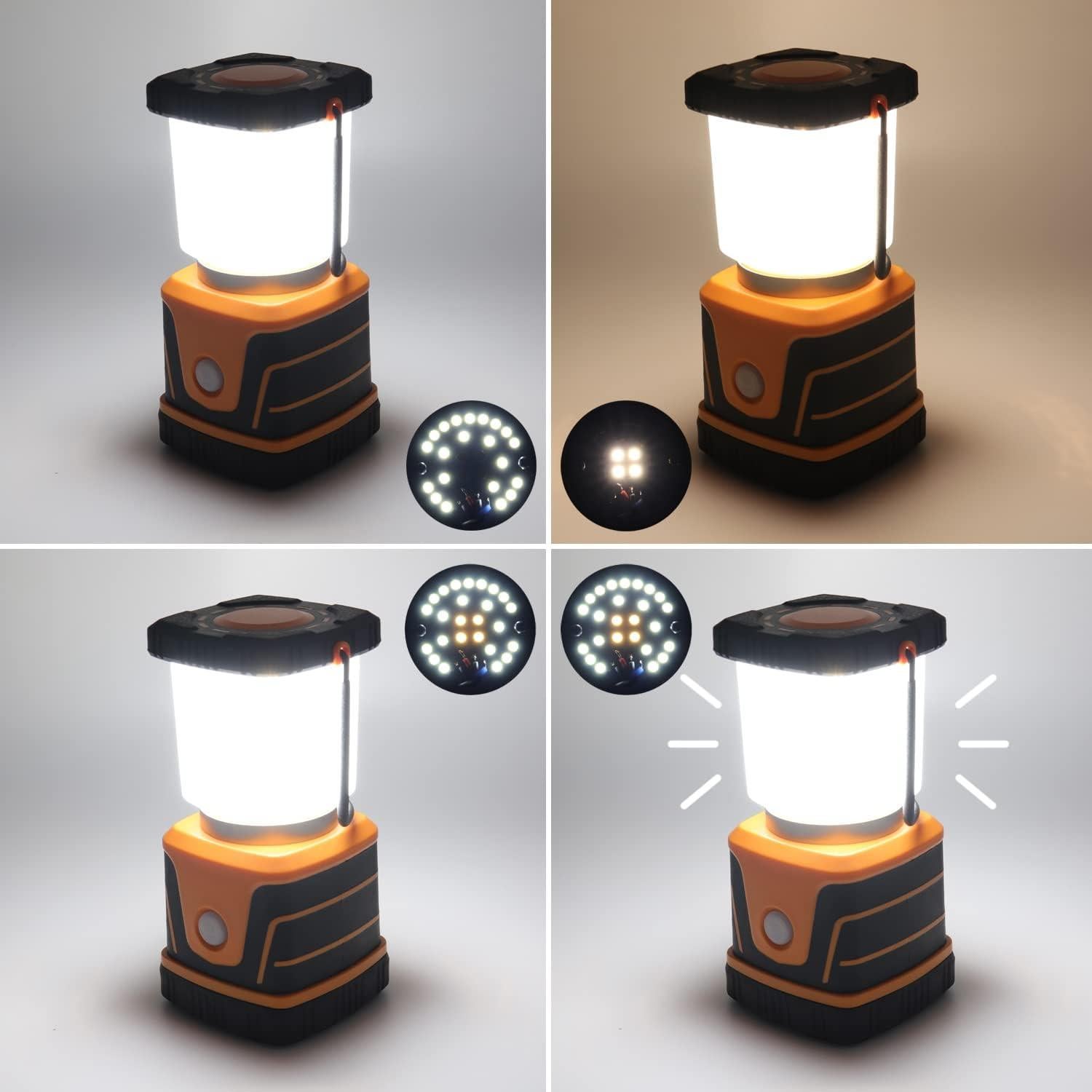 Lámpara de Camping LED DA LIGHT DML1015 1500 Lúmenes 4 Modos