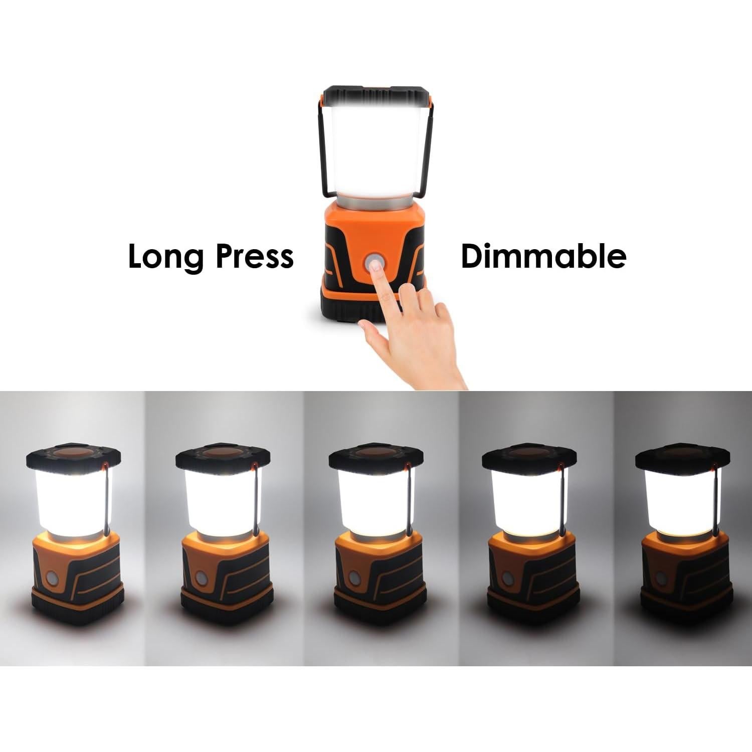 Lámpara de Camping LED DA LIGHT DML1015 1500 Lúmenes 4 Modos