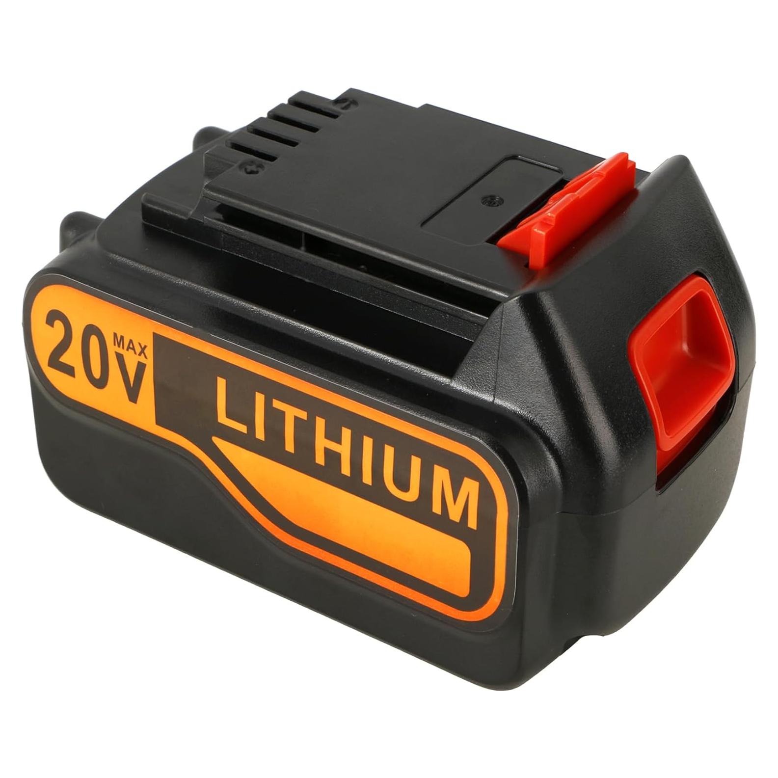 Batería de Reemplazo 4.0Ah 20V QNGLN para Black and Decker