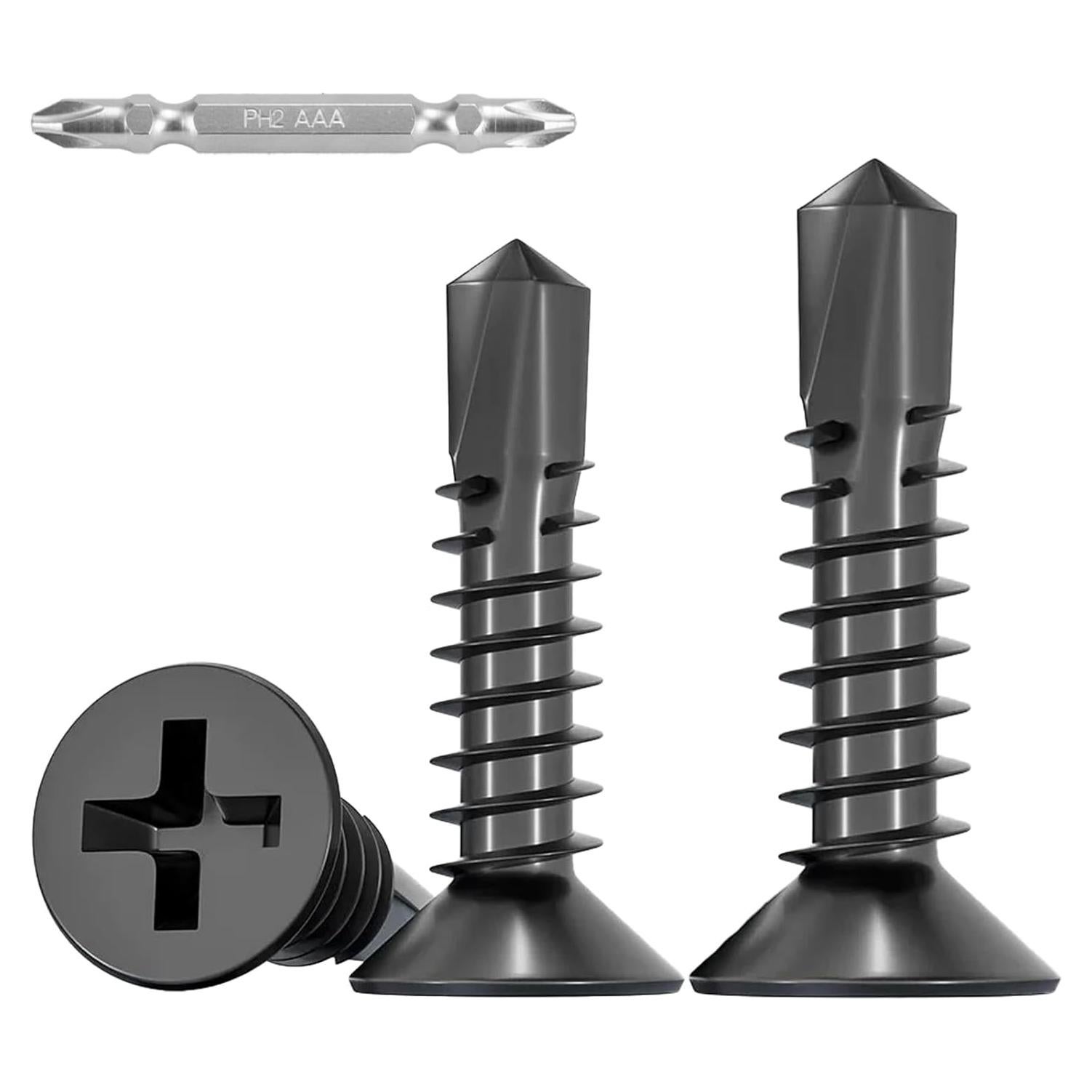 120 Tornillos Autoperforantes HanTof Acero Inoxidable 410 16mm