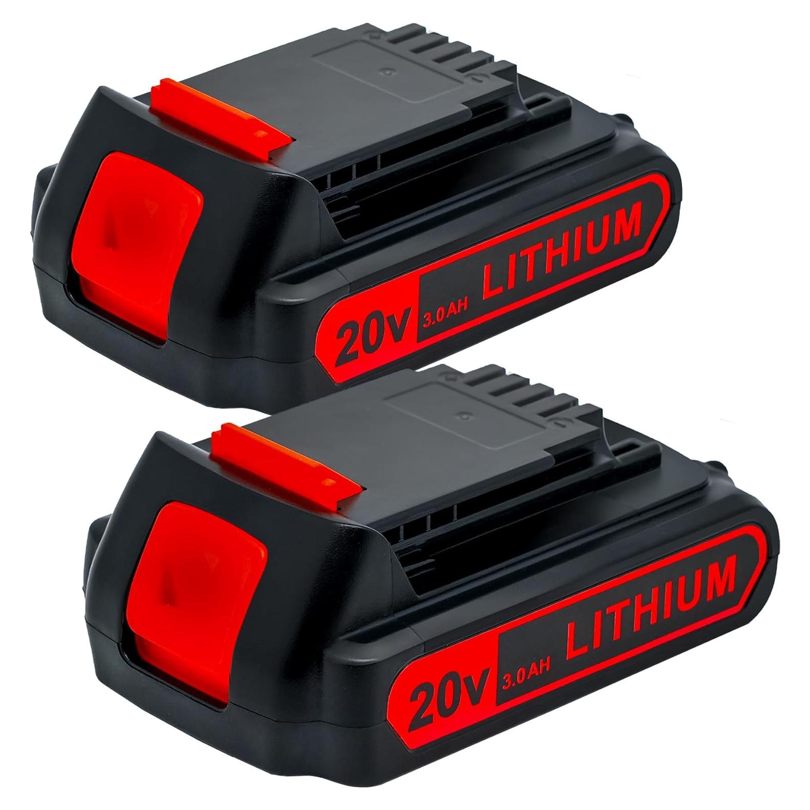 Batería de Litio 20V 3000mAh Black y Decker LBXR20