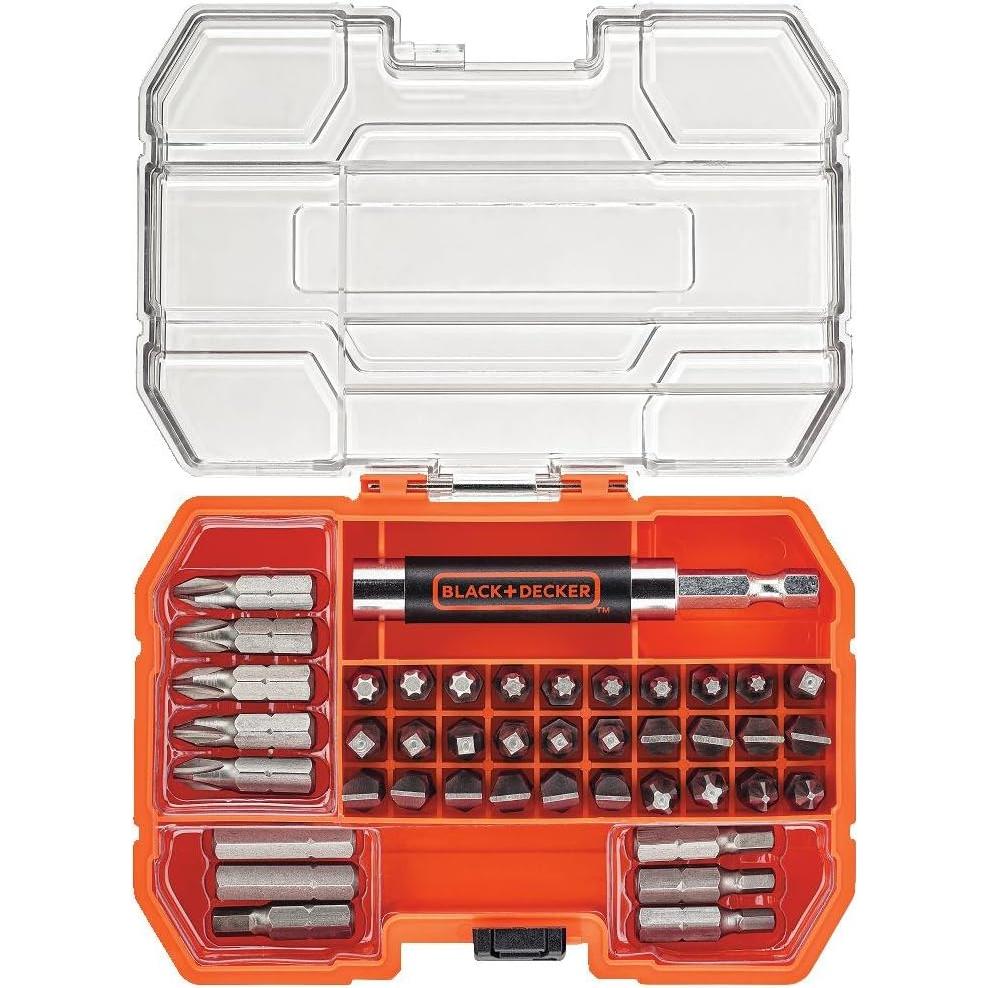 Destornillador Inalámbrico 4V MAX BLACK+DECKER con 42 Puntas