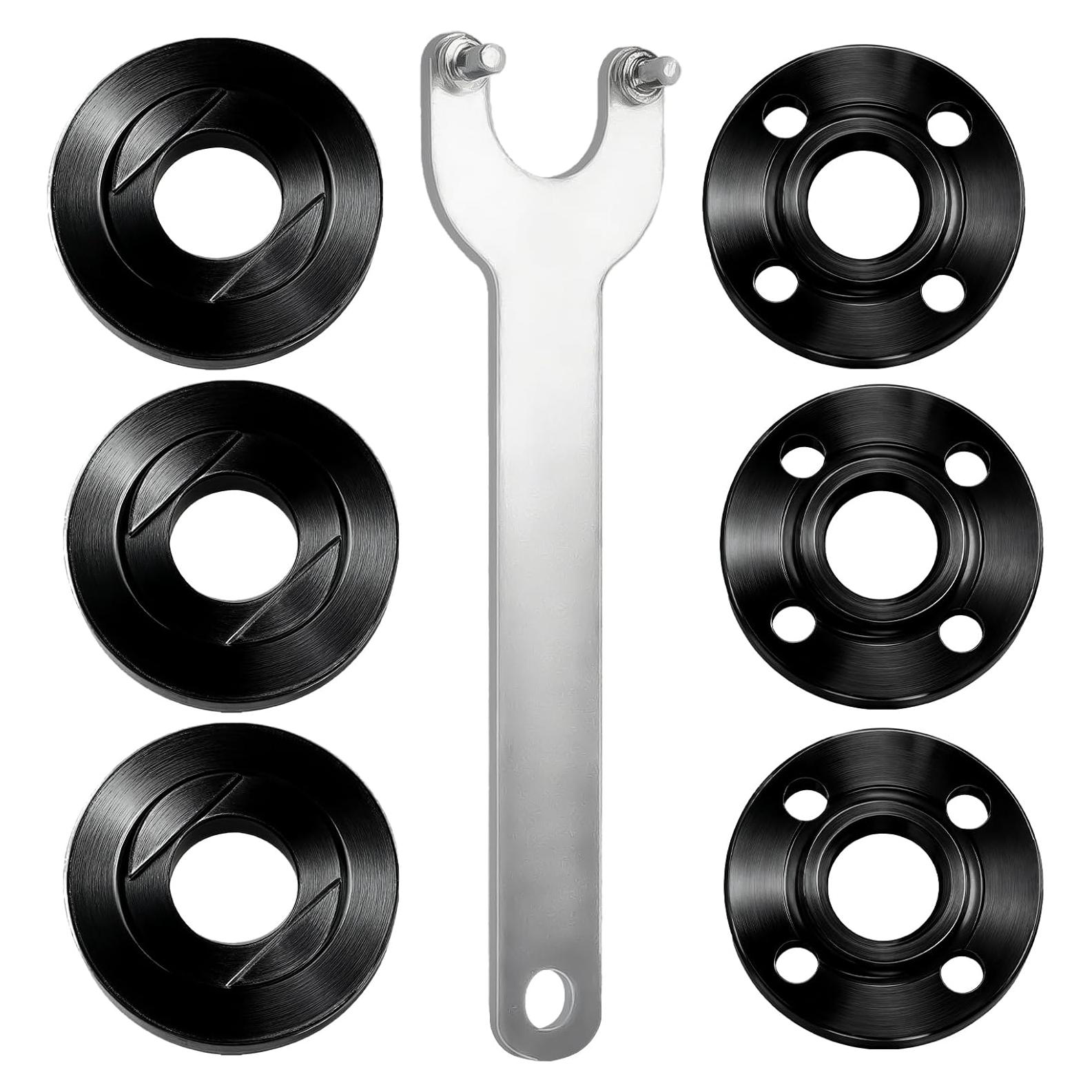 Juego de 7 Piezas Tuerca y Llave Amoladora IALTMEI 5/8"-11