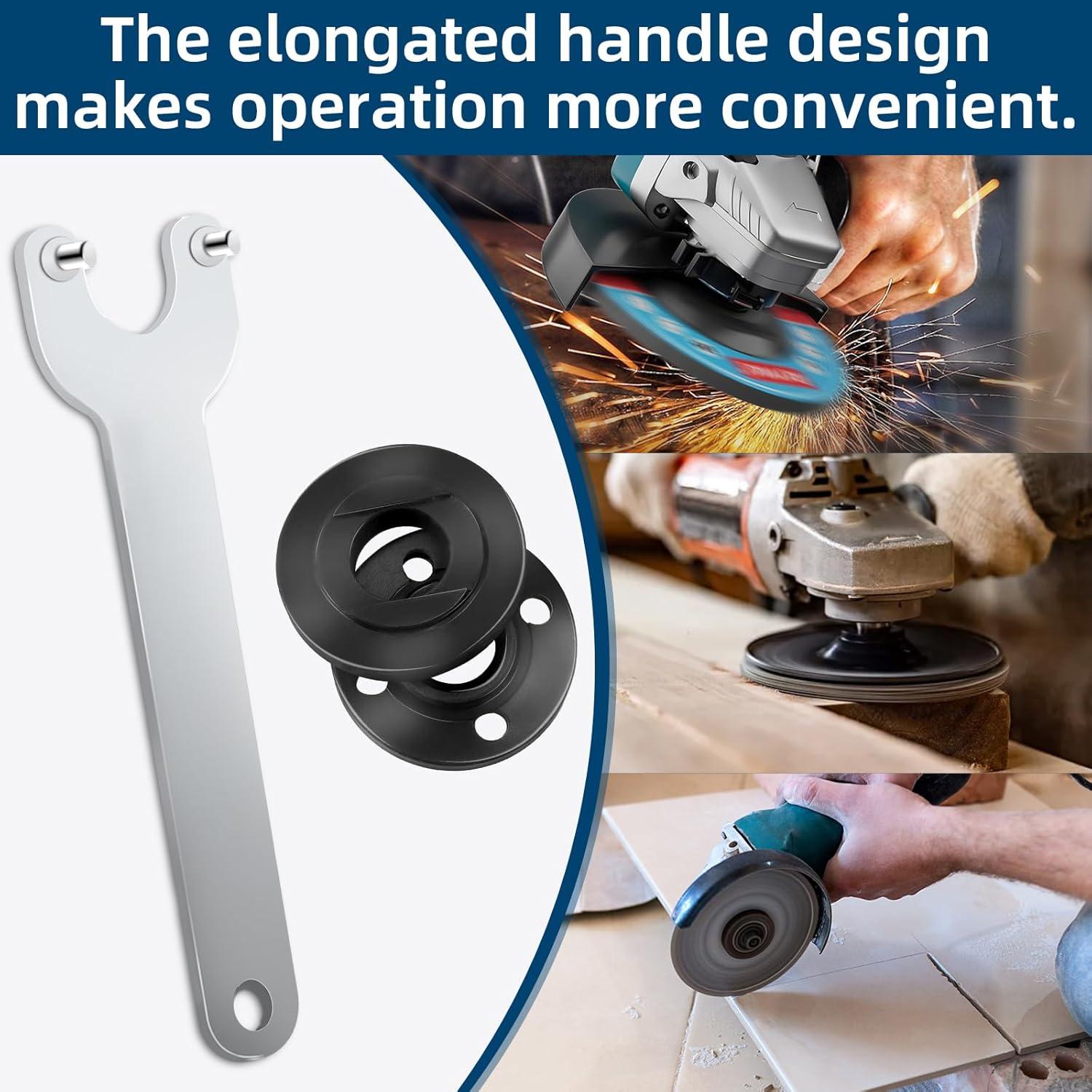 Juego de 7 Piezas Tuerca y Llave Amoladora IALTMEI 5/8"-11