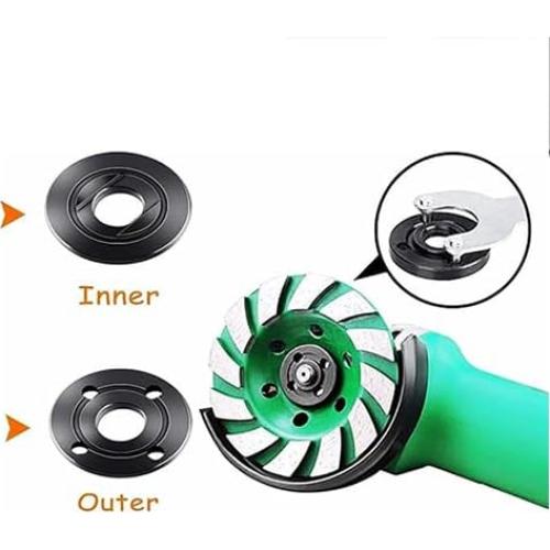 Kit de Tuerca y Llave para Amoladora ZYKJGG 4.5" (11.43 cm)