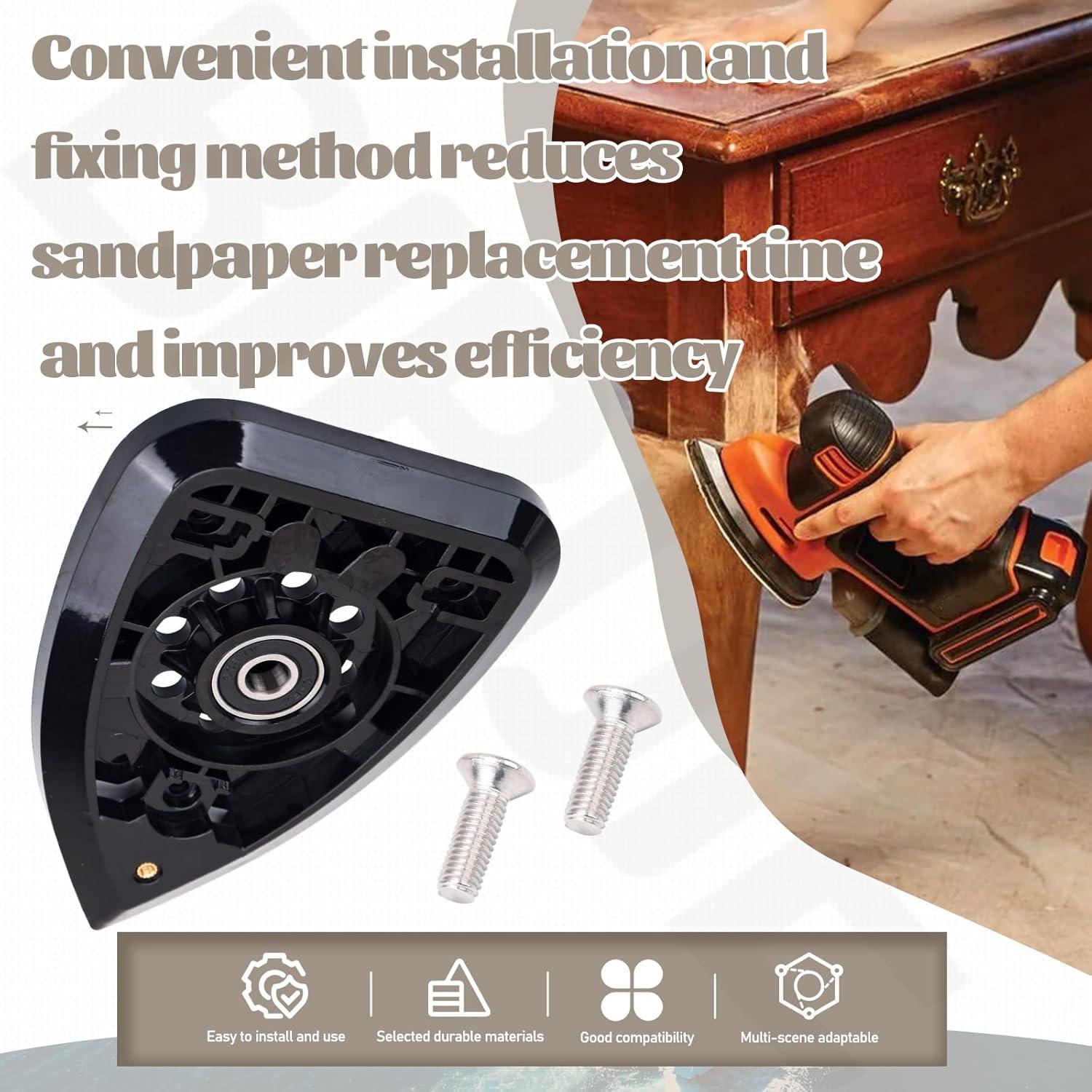 Placa de Lijado BIBIJIE 90604245 Compatible Black & Decker