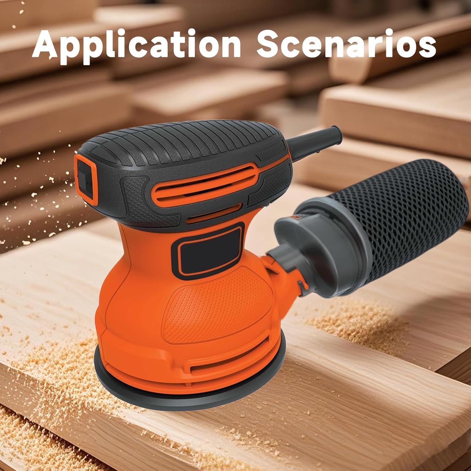 2 Almohadillas de Lijado EVA para Black & Decker 380278-00