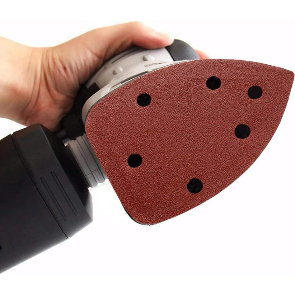 Lijadora de Detalle Mouse SANJIAN 40 PCS Lijas Triangulares