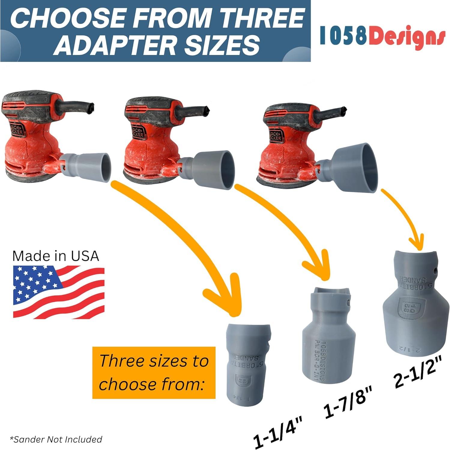 Adaptador de Manguera Aspiradora BLACK+DECKER 1-7/8" (4.76 cm)