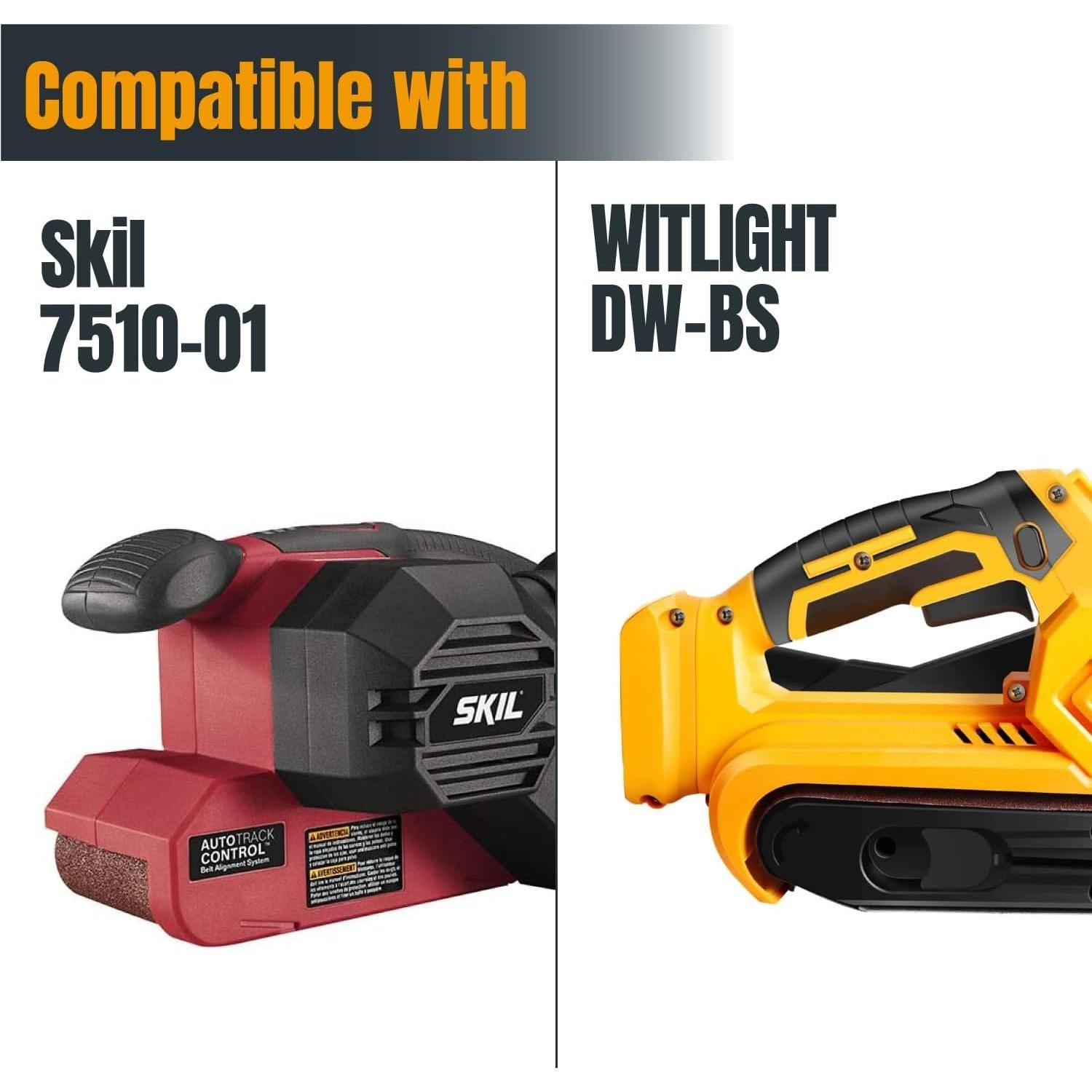 Cintas de Lijado POWERTEC 3" x 18" 18PK Granos 60-400