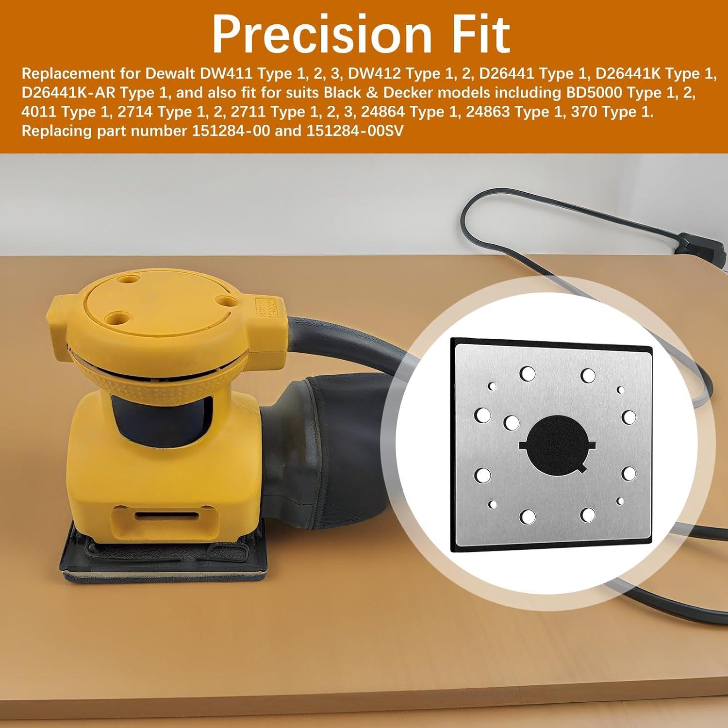 Almohadilla de Lijadora DeWalt DW411/D26441 Reemplazo 151284-00