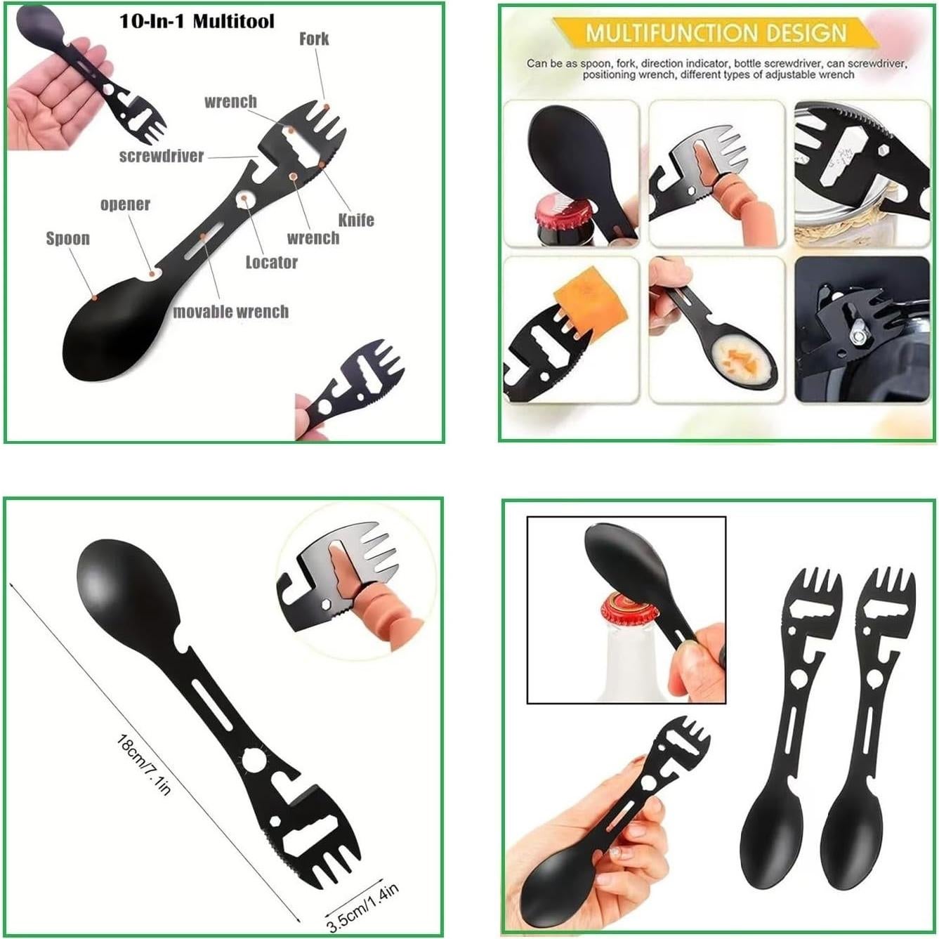 Kit de Supervivencia 26-en-1 SHARP CASTLE con Botiquín y Encendedor