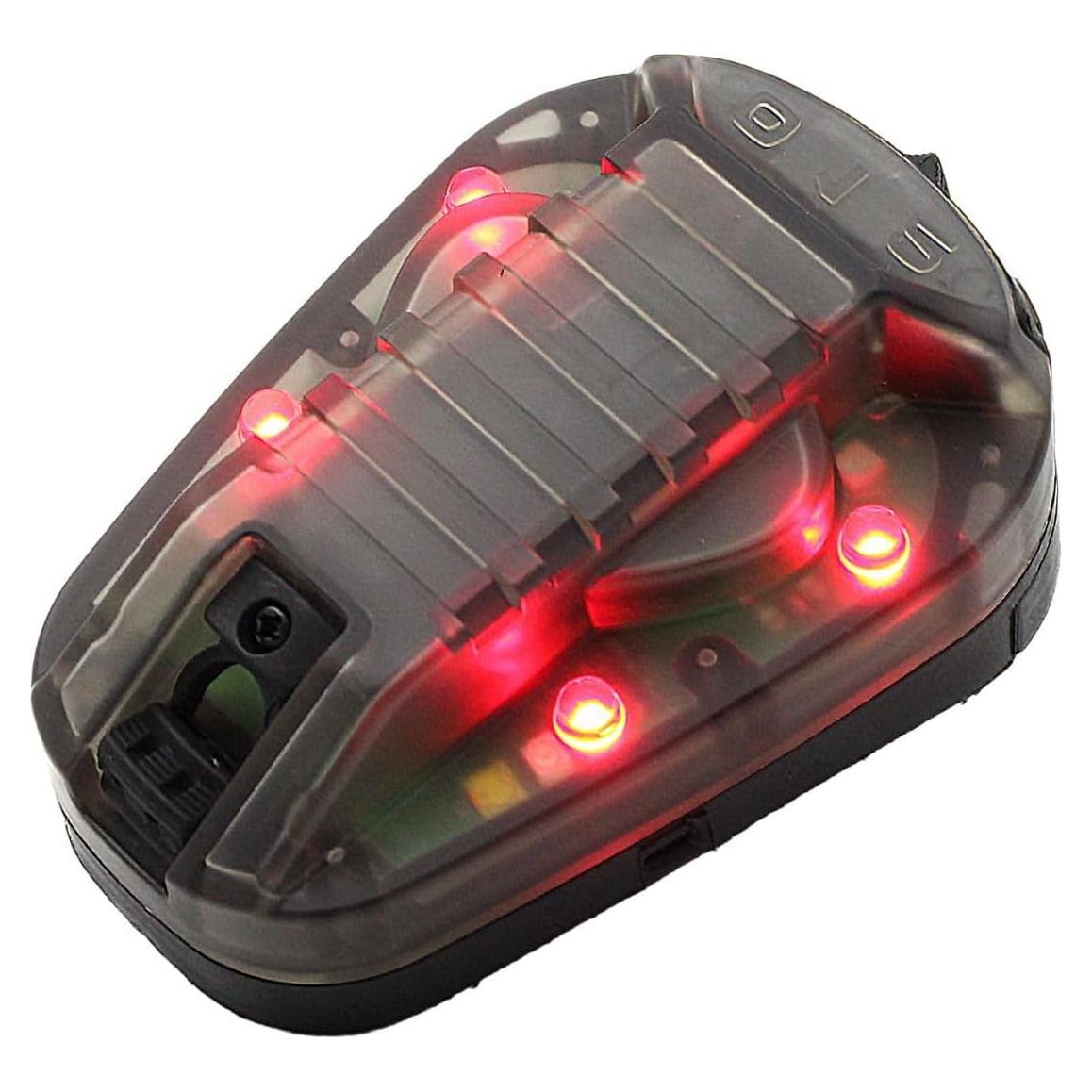 Luz de señal LED para casco táctico DLXARSOT roja