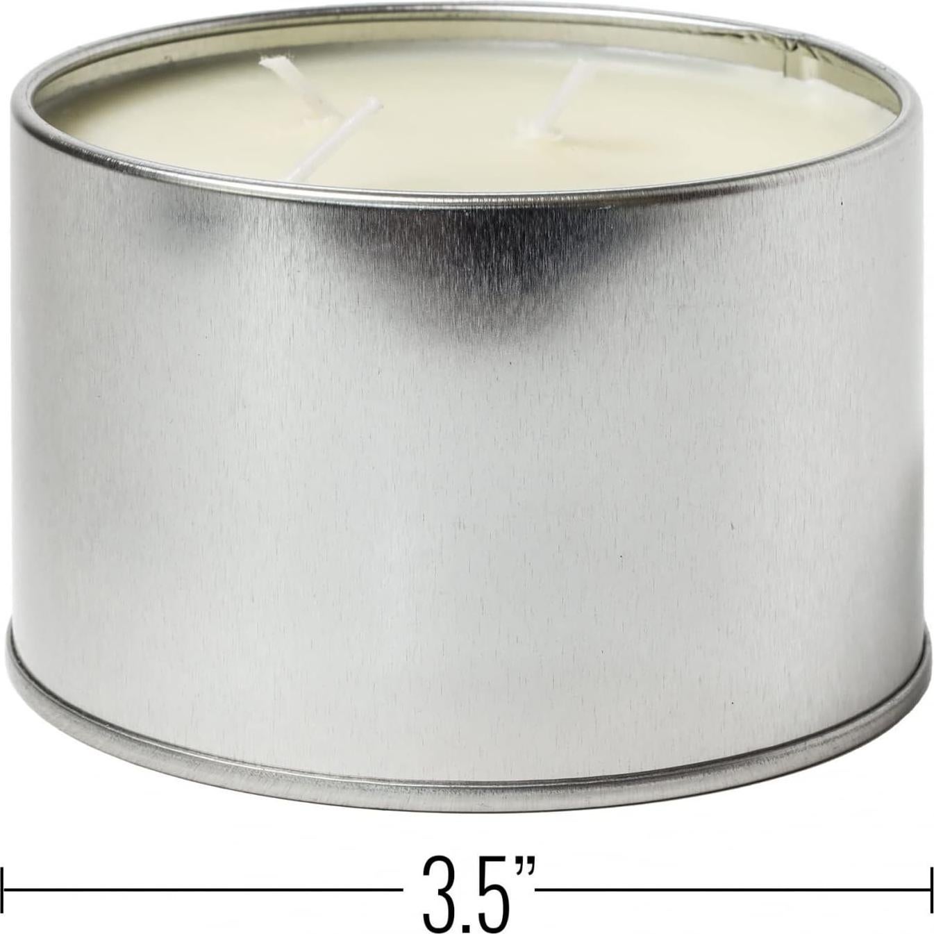 Vela de Emergencia ASR Outdoor 36 Horas 3 Mechas Portátil