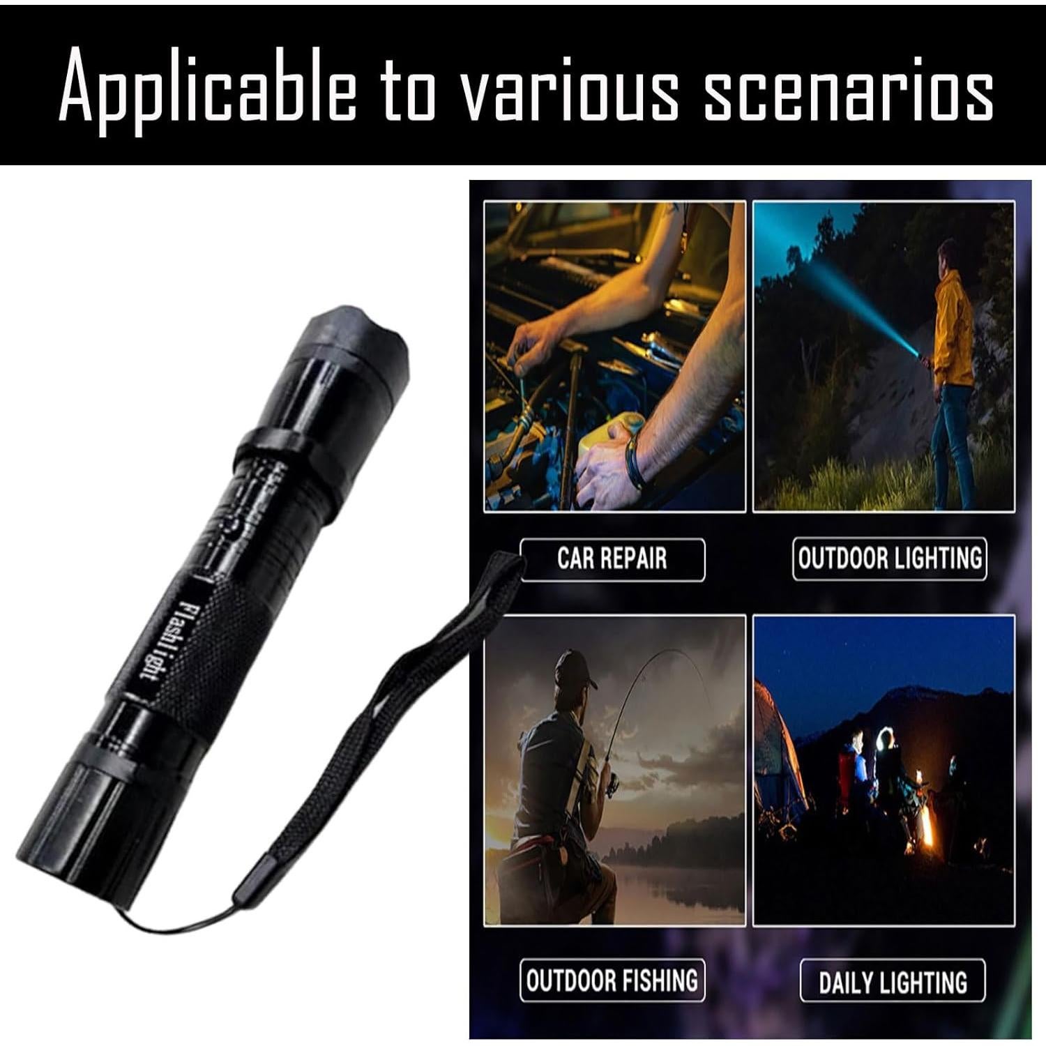 Linterna Aturdidora Gootatic Voltguard V95 Recargable 150 Lúmenes