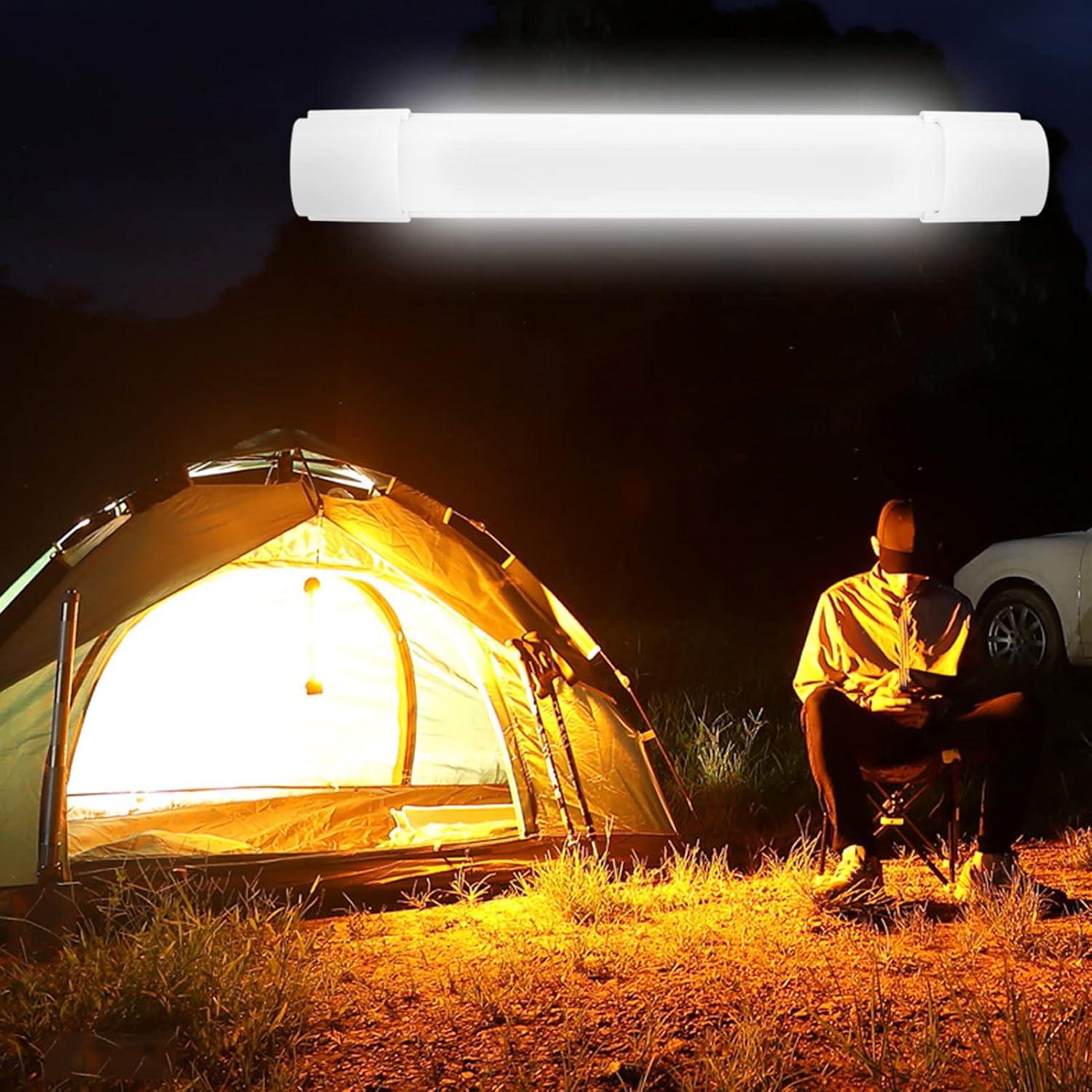 Linterna LED de Camping TOPINCN 2600mAh USB Impermeable