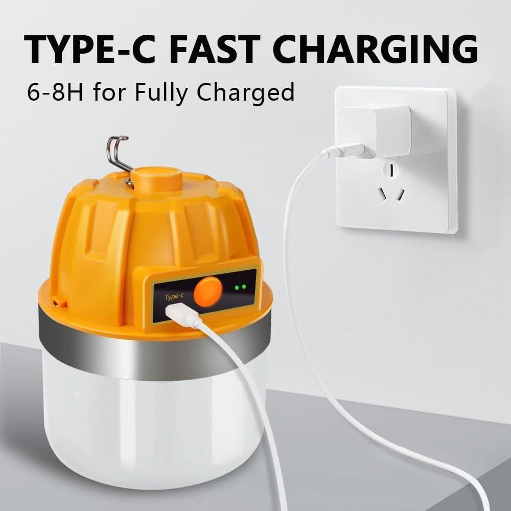 Linterna LED KINQILIN 13600mAh 1800LM Impermeable IPX5