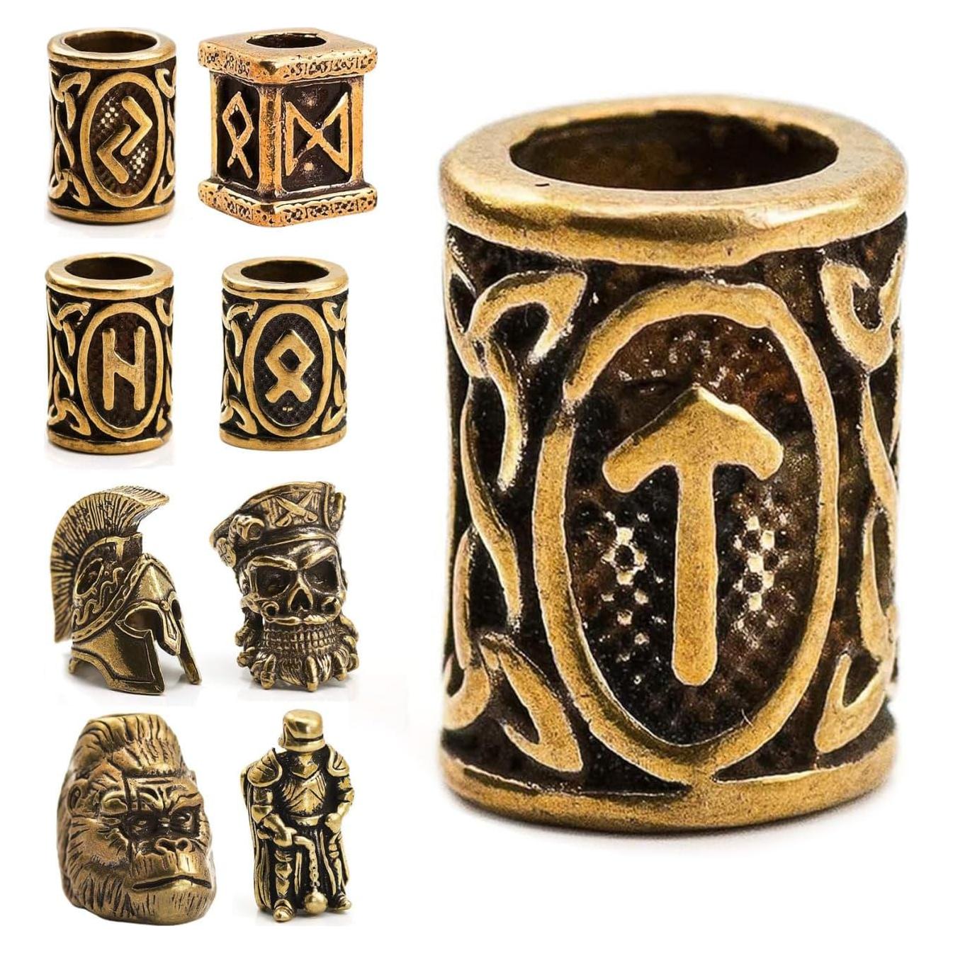 Cuenta de Latón para Paracord Buen Trabajador Trenzado 6872-1