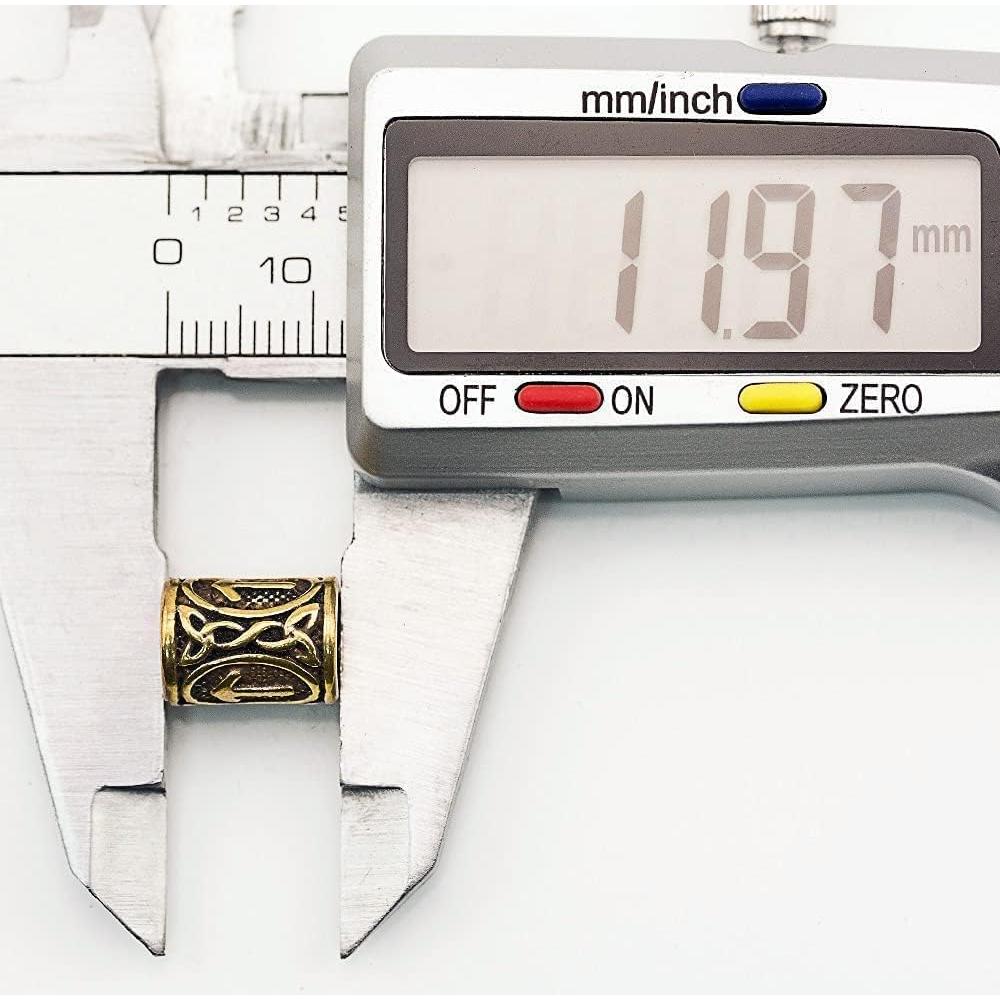 Cuenta de Latón para Paracord Buen Trabajador Trenzado 6872-1