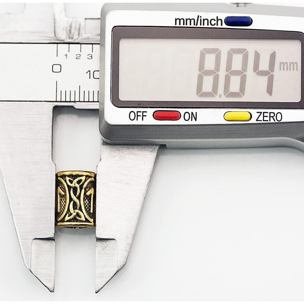 Cuenta de Latón para Paracord Buen Trabajador Trenzado 6872-1