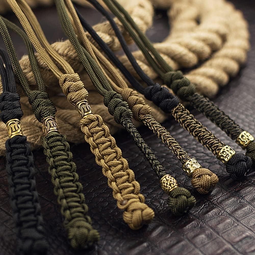 Cuenta de Latón para Paracord Buen Trabajador Trenzado 6872-1