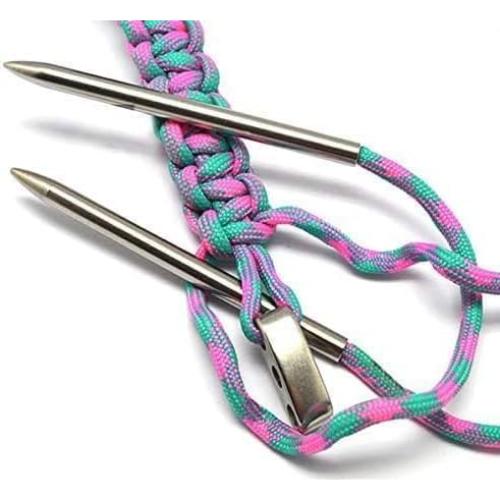 Juego de 2 Agujas de Coser PurYupearl para Paracord 550