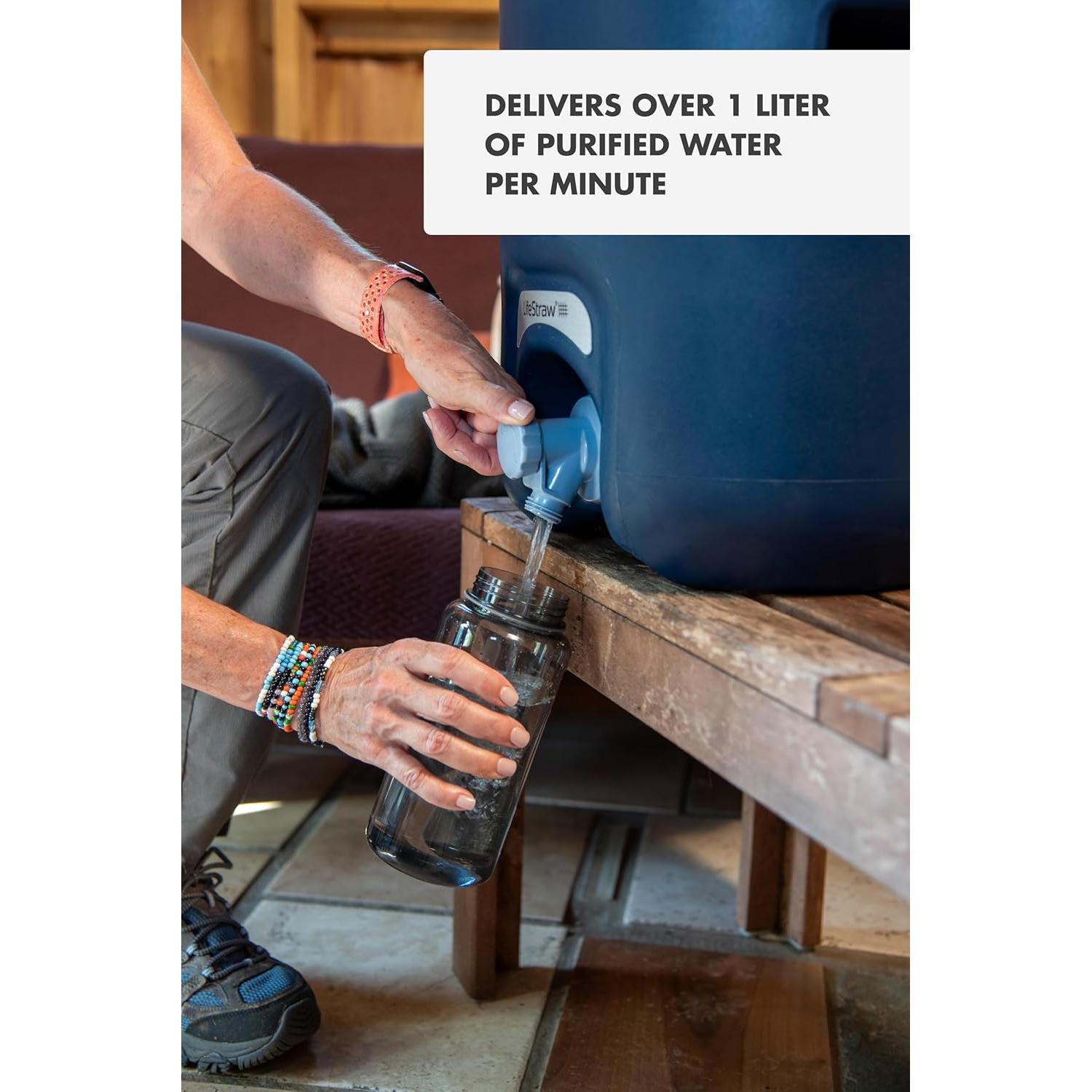 Purificador de Agua Portátil LifeStraw Escape 19.87L/min