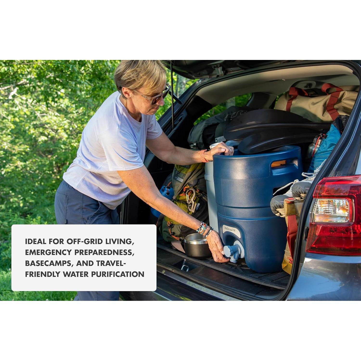 Purificador de Agua Portátil LifeStraw Escape 19.87L/min